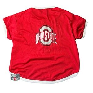 NCAA OHIO STATE dog pet jersey shirt team apparel clothing size XL NWT